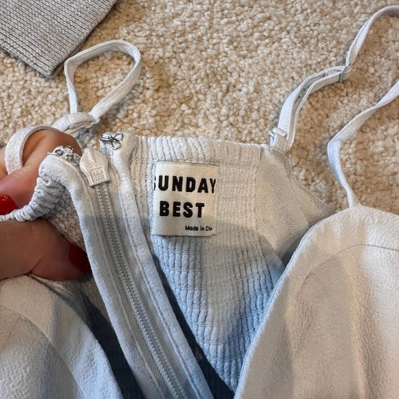 Sunday Best aritzia Viola Midi Dress xs - Picture 3 of 5